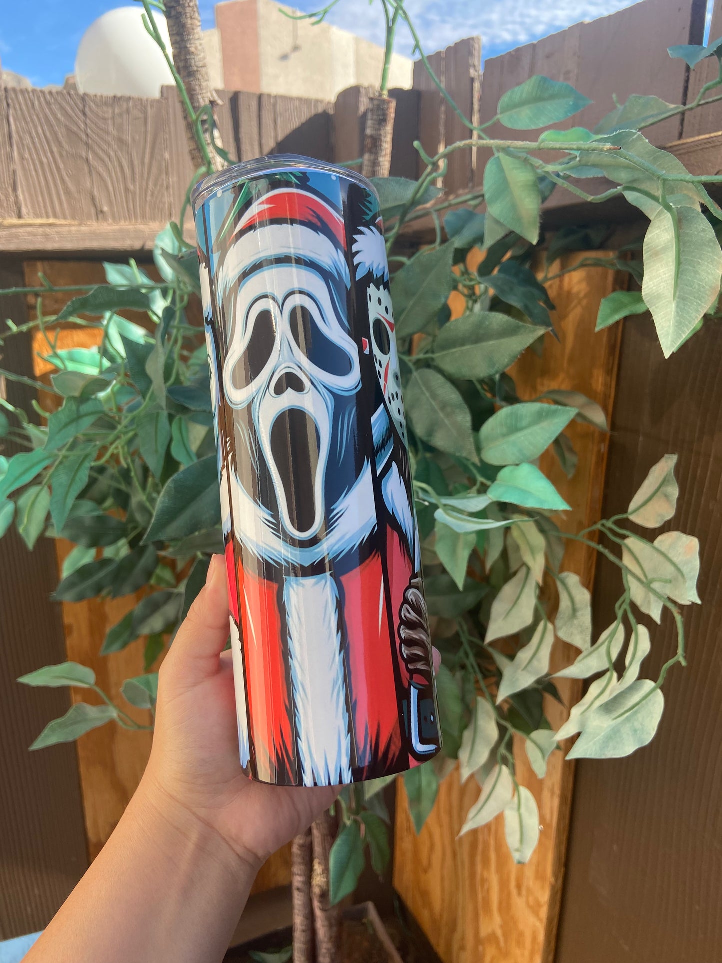 Christmas killer 20oz tumbler