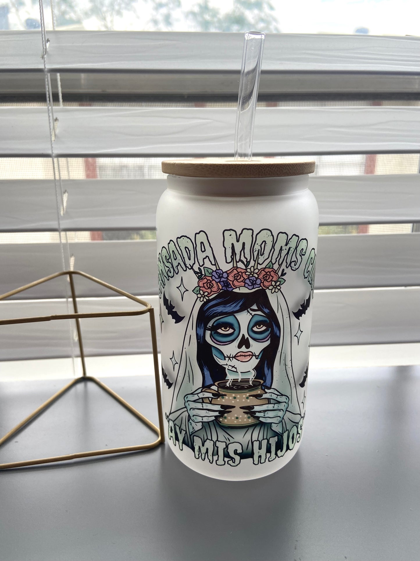 Cansada moms club “ay mis hijos” cup