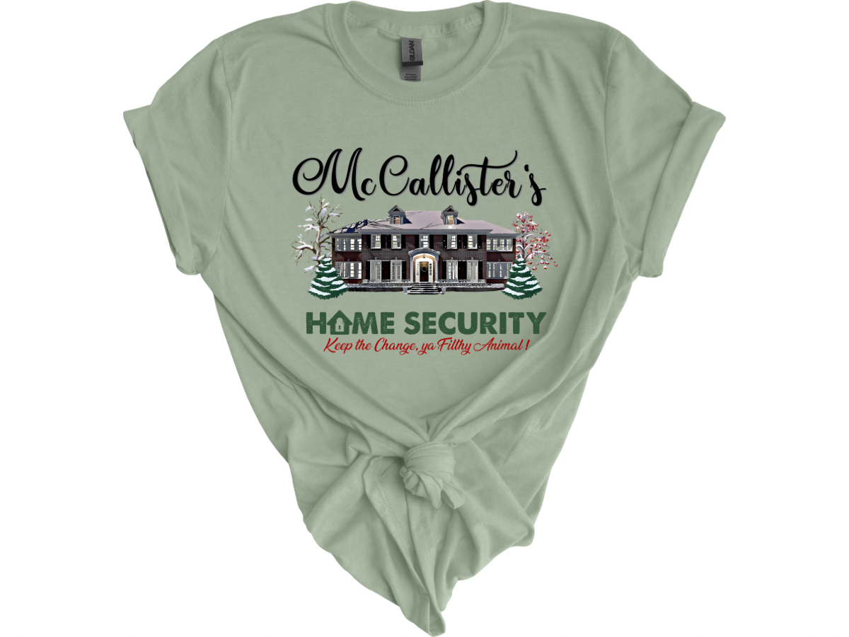 Christmas McCallister’s home security tee