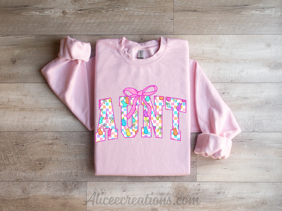 Easter peeps MAMA/GRANDMA crewneck sweatshirt