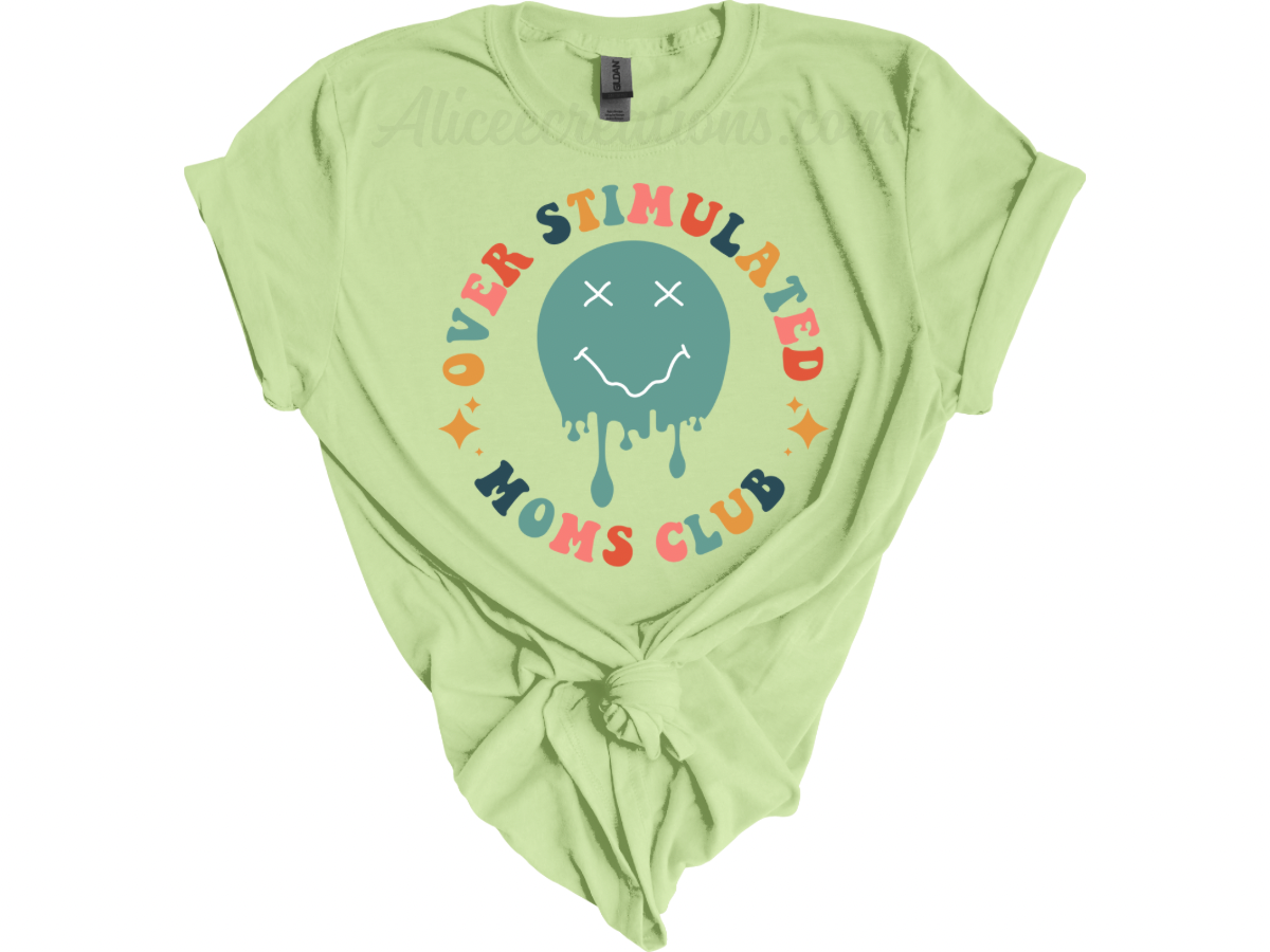 Over stimulated moms club drip face