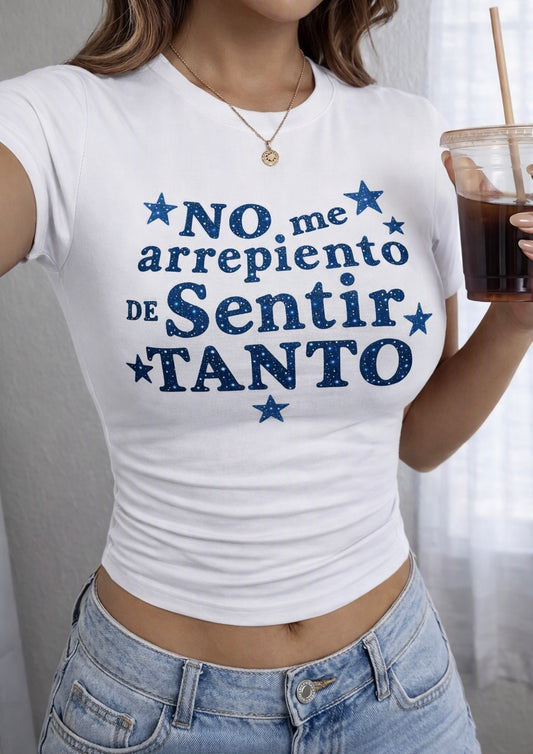 Limited no me arrepiento de sentir tanto tee KAROL G