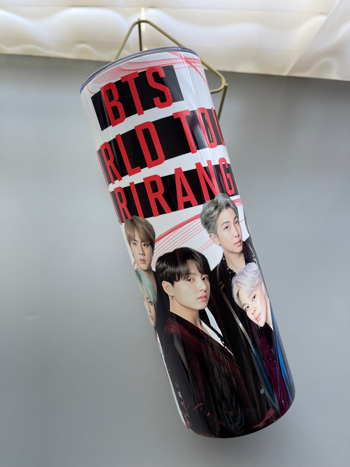 BTS world tour tumbler 20oz