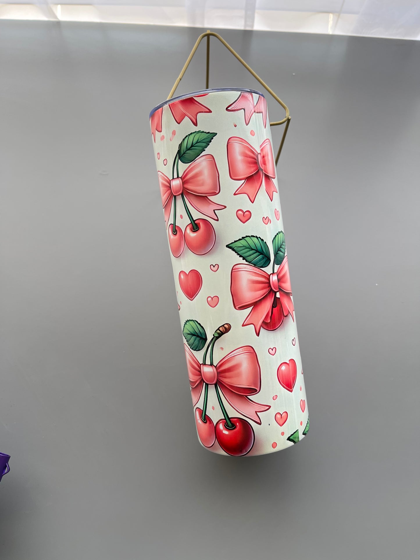 🍒 Cherry Love Tumbler – 20oz Stainless Steel