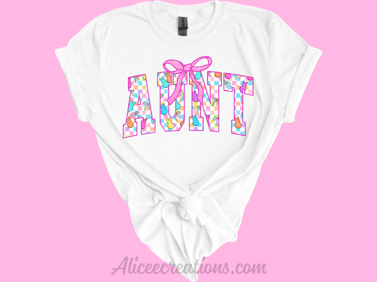 Easter peeps Mama, Grandma, Aunt tee