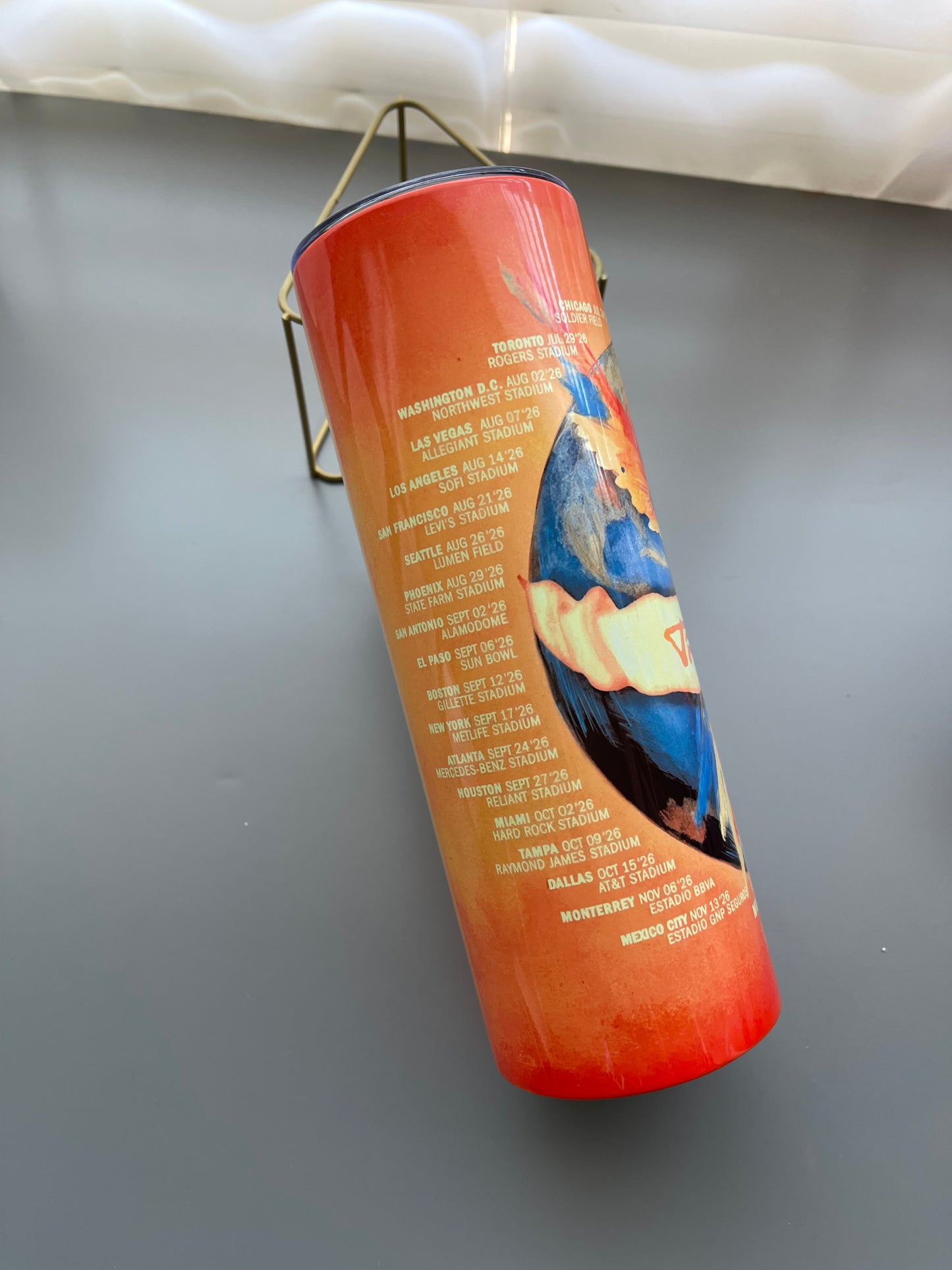 KAROL G tropitour 20oz tumbler limited time