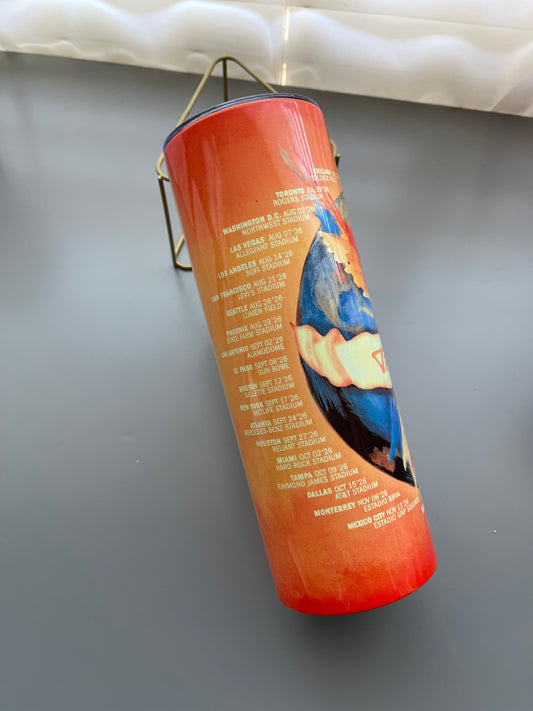 KAROL G tropitour 20oz tumbler limited time