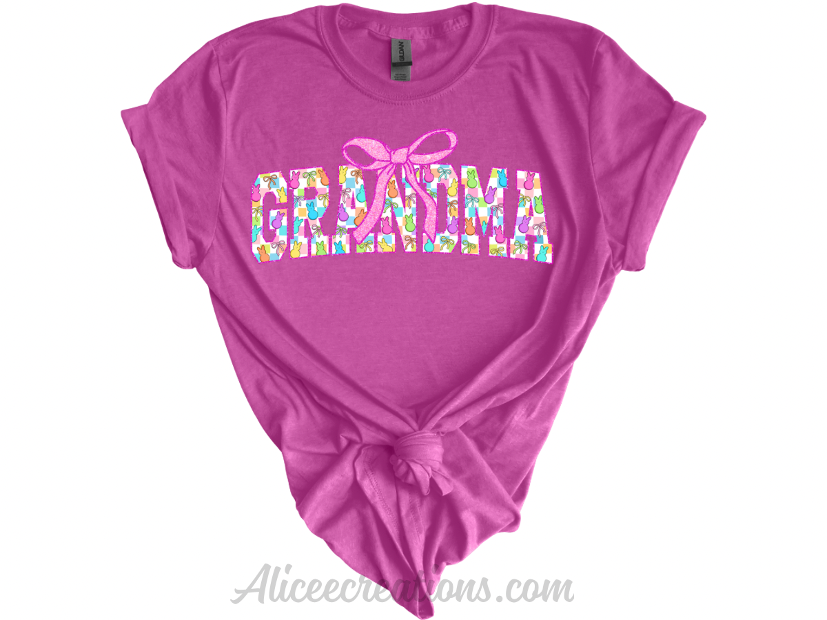 Easter peeps Mama, Grandma, Aunt tee