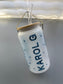karol G No me arrepiento de sentir tanto blue glass cup