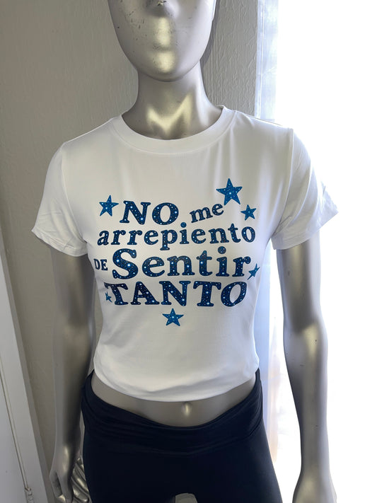 Limited no me arrepiento de sentir tanto tee KAROL G