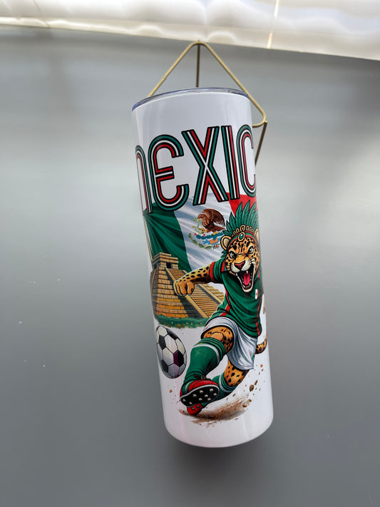 Mexico soccer team tumbler