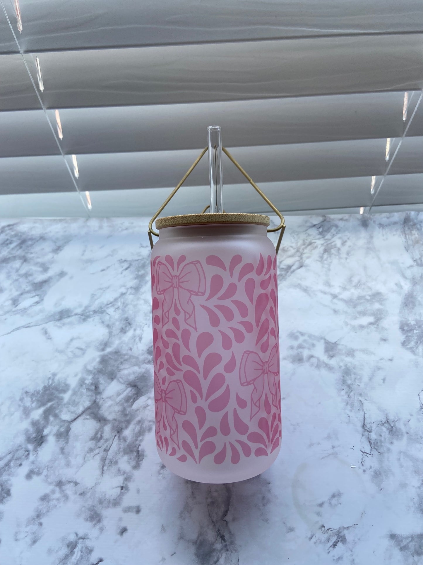 Coquette Talavera 16oz glass cups