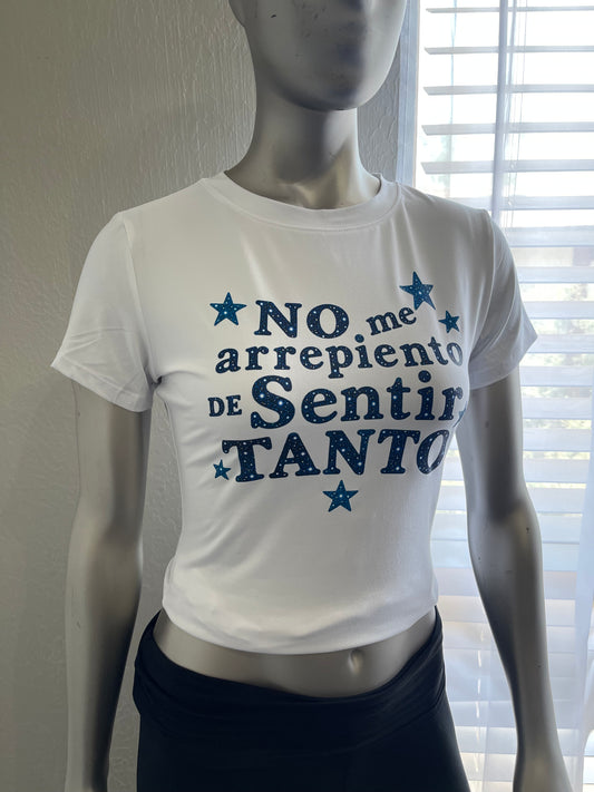 Limited no me arrepiento de sentir tanto tee KAROL G