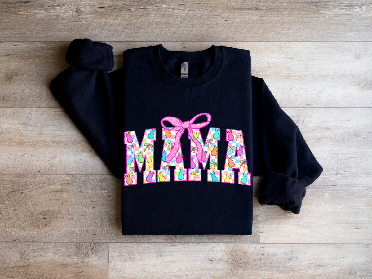 Easter peeps MAMA/GRANDMA crewneck sweatshirt