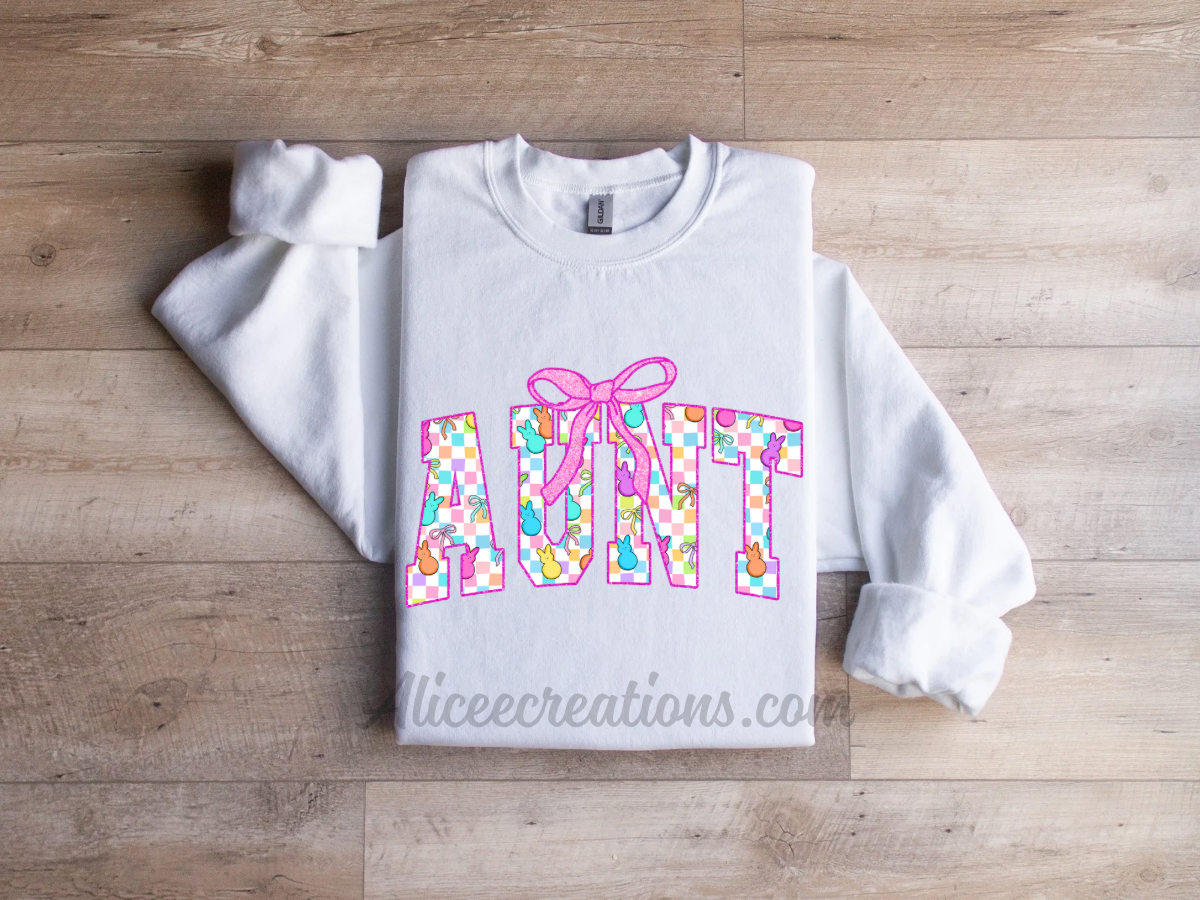 Easter peeps MAMA/GRANDMA crewneck sweatshirt