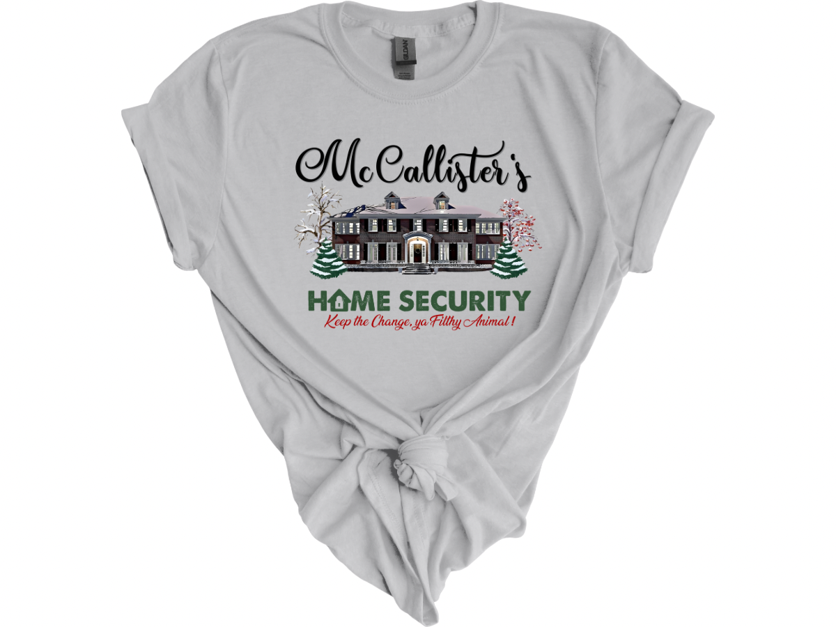 Christmas McCallister’s home security  tee