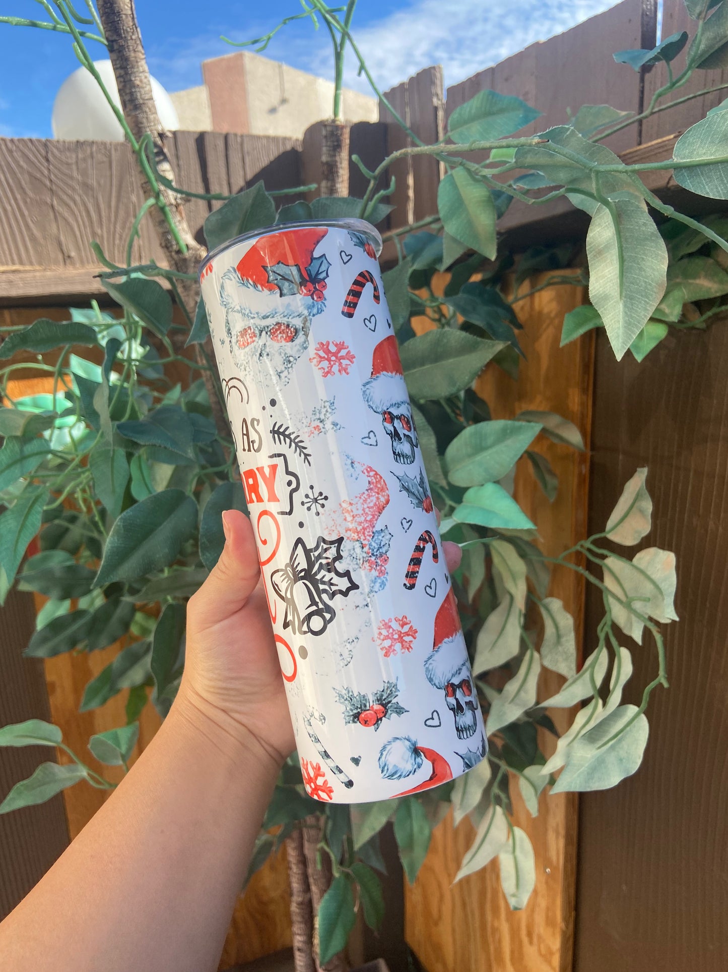 This is as merry as i get tumbler 20oz