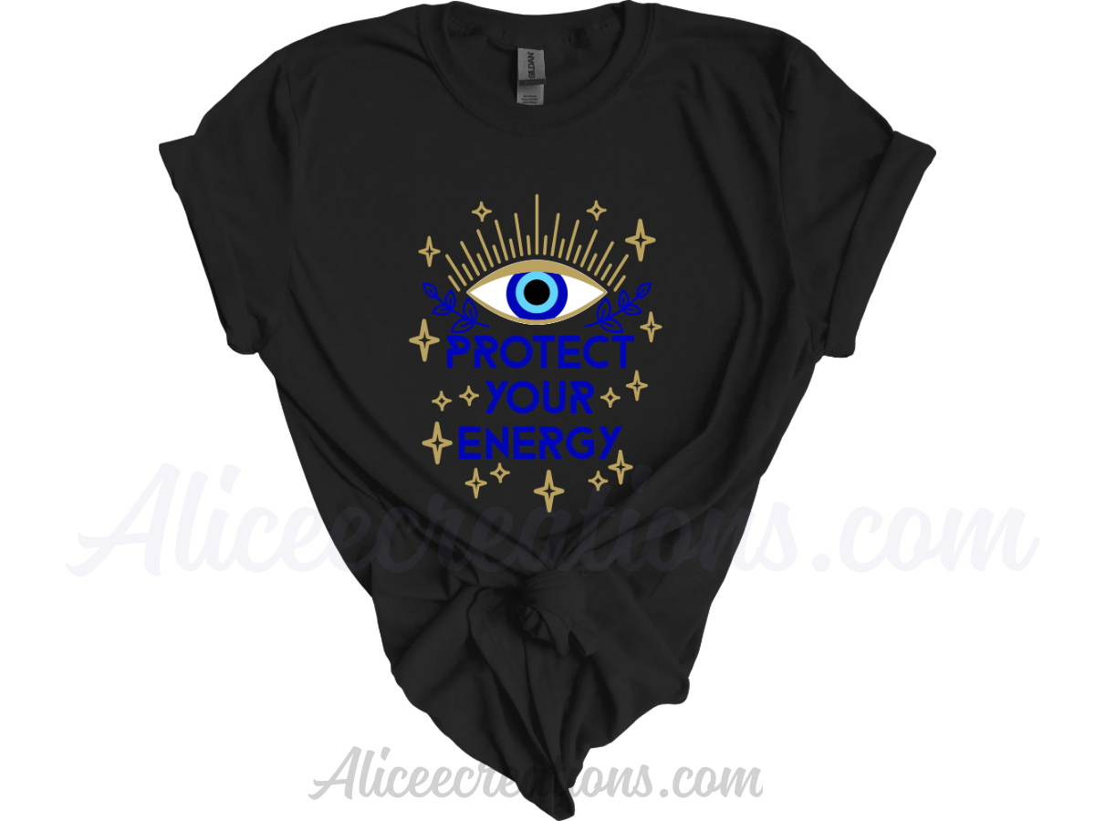 Protect Your Energy Tee | Spiritual Eye Graphic Shirt