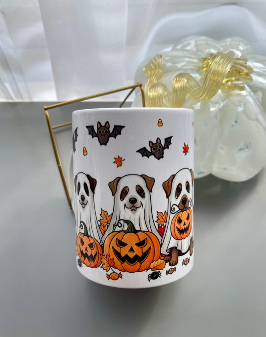 Ghostly Paws Halloween Mug โ Limited Edition