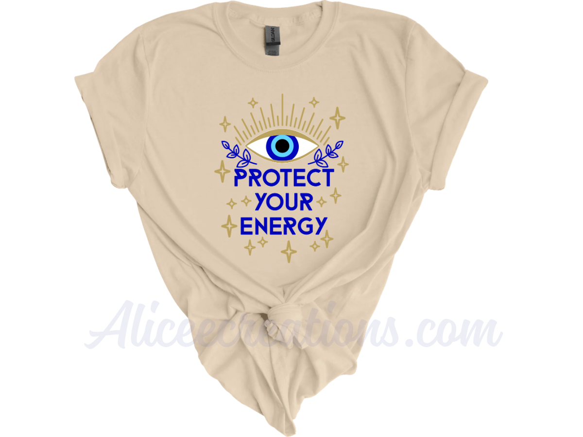 Protect Your Energy Tee | Spiritual Eye Graphic Shirt