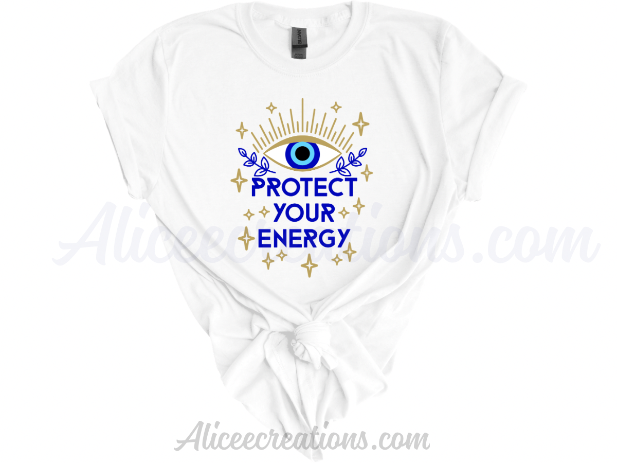 Protect Your Energy Tee | Spiritual Eye Graphic Shirt
