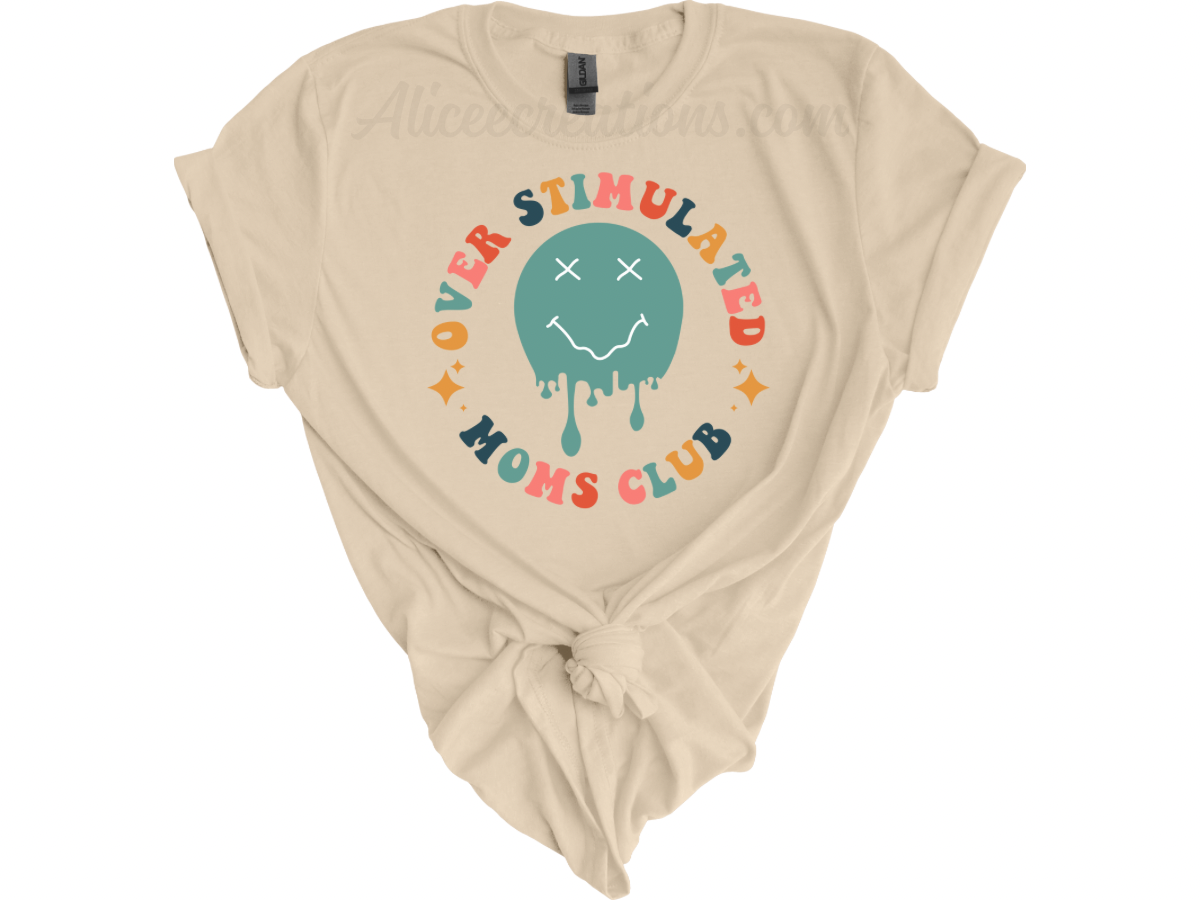 Over stimulated moms club drip face