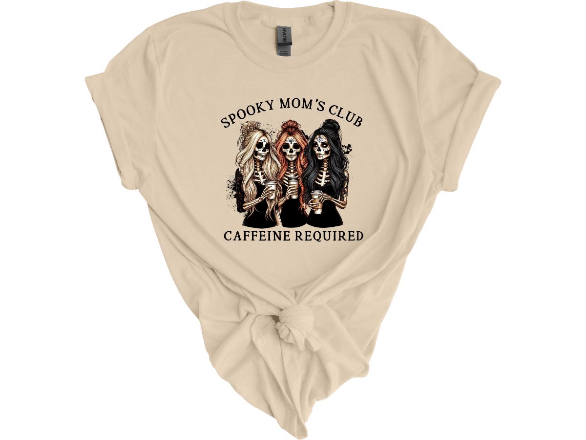 Spooky Moms Club Tee (Open eyes)