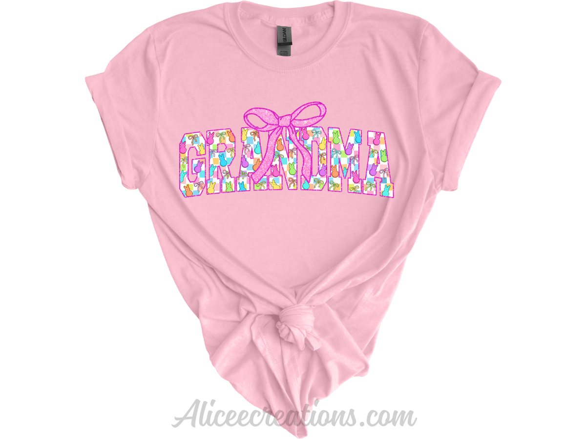 Easter peeps Mama, Grandma, Aunt tee