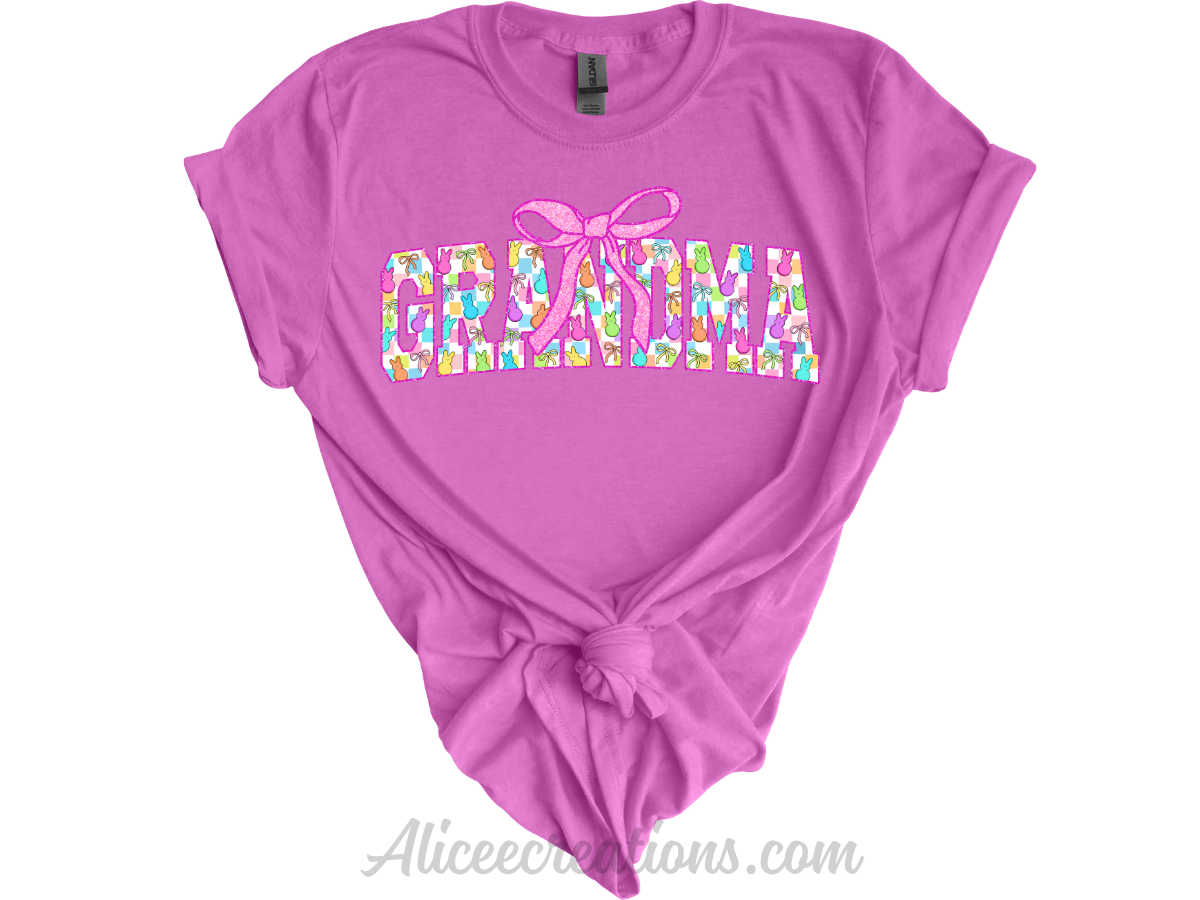 Easter peeps Mama, Grandma, Aunt tee