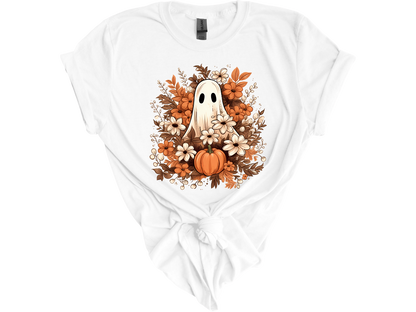 Floral Ghost tee