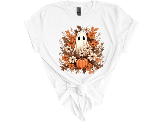 Floral Ghost tee