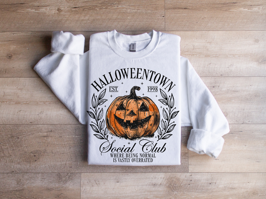 Halloweentown Social club crewneck