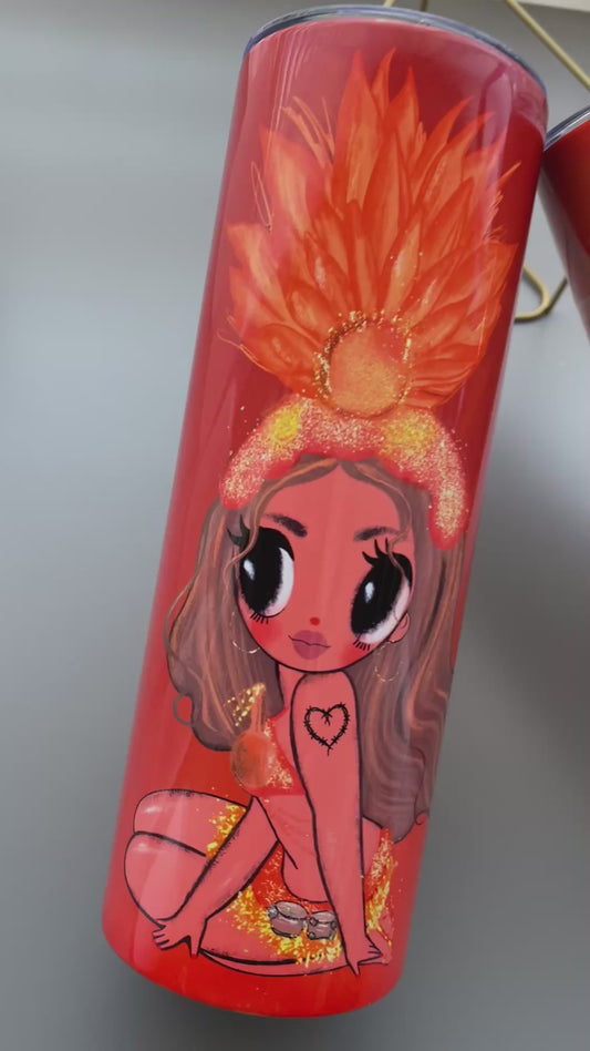 Karol G tropicoqueta tumbler