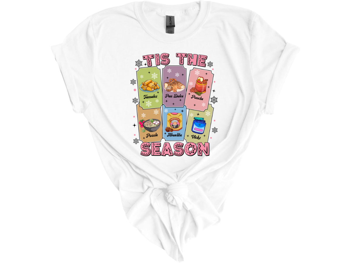 Christmas Tis the season Hispanic tee